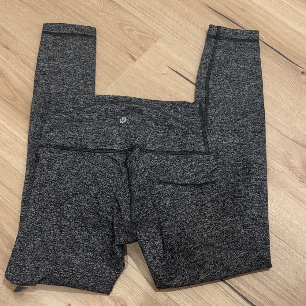 Lululemon Charcoal Heather Leggings